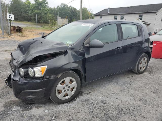 1G1JA6SGXD4247306 - 2013 CHEVROLET SONIC LS 黑色 照片 1