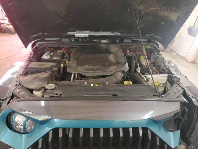 1C4BJWEG3JL838389 - 2018 JEEP WRANGLER U SAHARA Gri fotoğraf 11