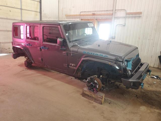 1C4BJWEG3JL838389 - 2018 JEEP WRANGLER U SAHARA Gri fotoğraf 4