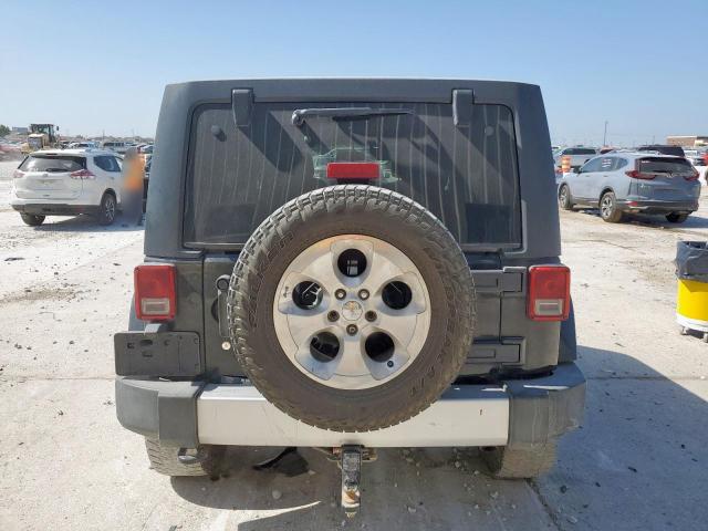 1C4BJWEG1EL258760 - 2014 JEEP WRANGLER U SAHARA BLACK photo 6