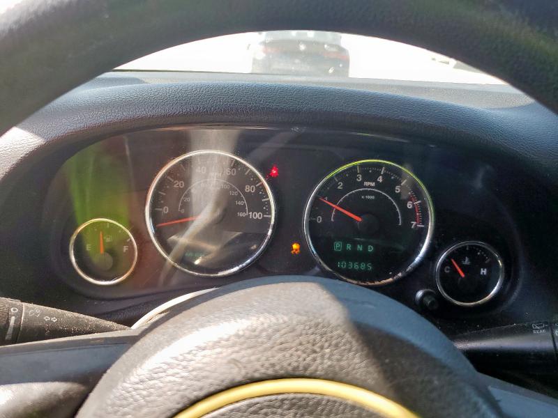 1C4BJWEG1EL258760 - 2014 JEEP WRANGLER U SAHARA BLACK photo 9