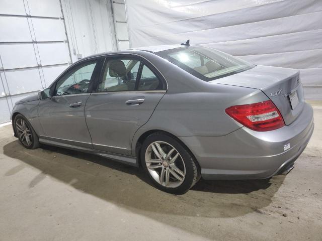 WDDGF8BB9CR228322 - 2012 MERCEDES-BENZ C 300 4MATIC SILVER photo 2