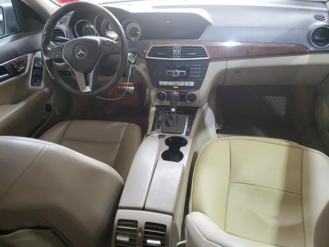 WDDGF8BB9CR228322 - 2012 MERCEDES-BENZ C 300 4MATIC SILVER photo 8