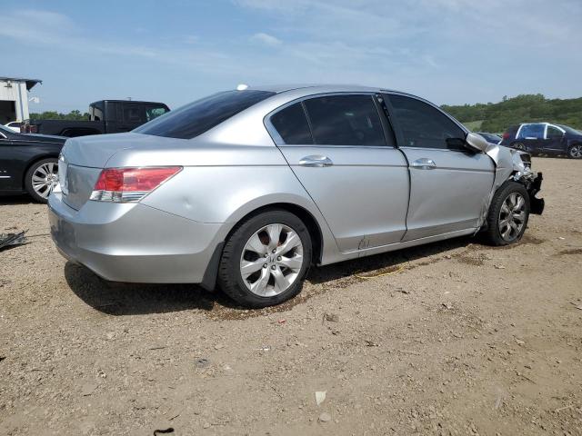 1HGCP36839A022610 - 2009 HONDA ACCORD EXL SILVER photo 3