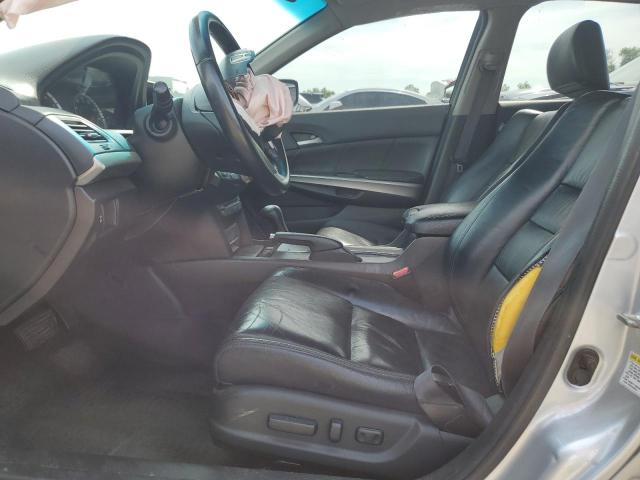 1HGCP36839A022610 - 2009 HONDA ACCORD EXL SILVER photo 7