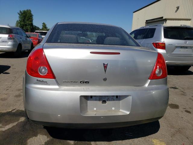 1G2ZG57B884201421 - 2008 PONTIAC G6 BASE SILVER photo 6