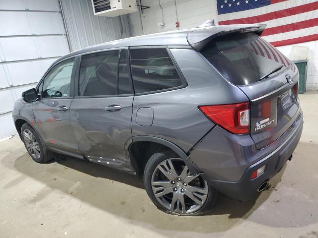 5FNYF8H57KB013610 - 2019 HONDA PASSPORT EXL Gris foto 2