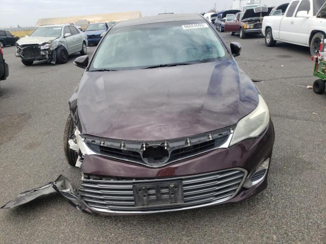 4T1BK1EB3DU025407 - 2013 TOYOTA AVALON BASE BURGUNDY photo 5