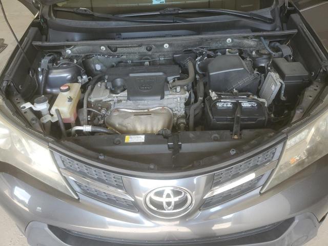 JTMBFREV3FD143719 - 2015 TOYOTA RAV4 LE Մոխրագույն լուսանկար 12
