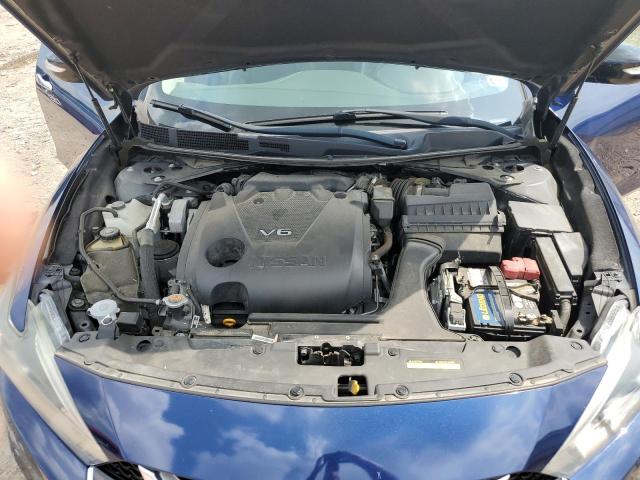 1N4AA6AP0HC411270 - 2017 NISSAN MAXIMA 3.5S BLUE photo 11