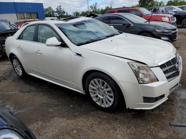 1G6DH5EY3B0153127 - 2011 CADILLAC CTS LUXURY COLLECTION WHITE photo 4