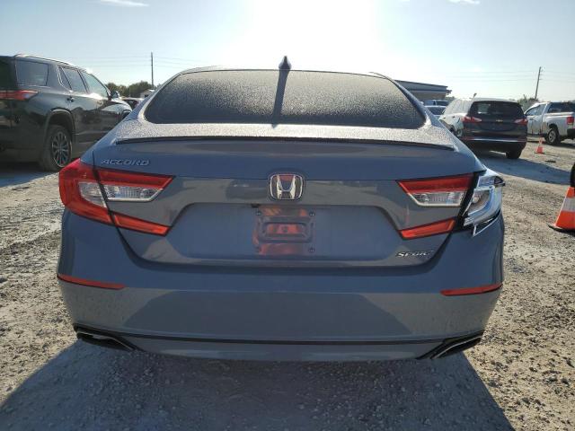 1HGCV1F36MA035360 - 2021 HONDA ACCORD SPORT GRAY photo 6