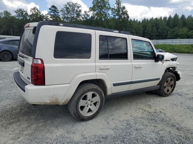1J8HG48N58C124970 - 2008 JEEP COMMANDER SPORT أبيض صورة 3