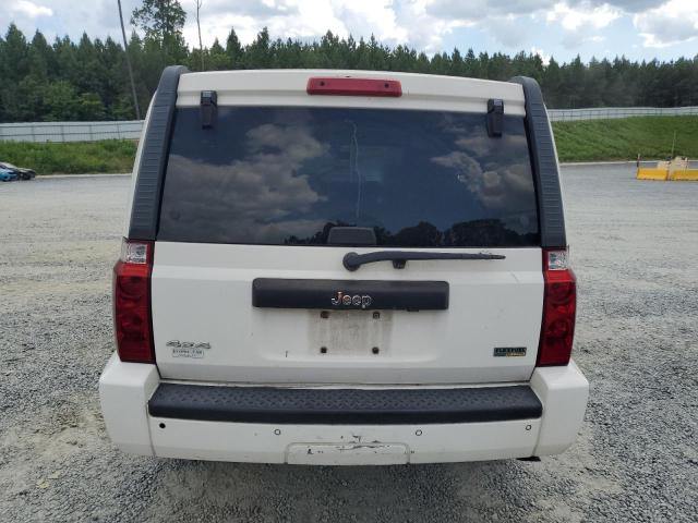 1J8HG48N58C124970 - 2008 JEEP COMMANDER SPORT أبيض صورة 6