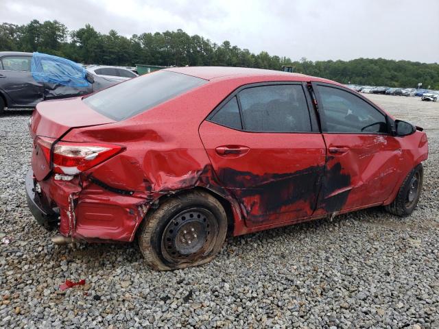 5YFBURHE4KP873244 - 2019 TOYOTA COROLLA L RED photo 3