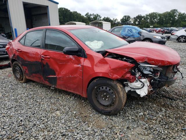 5YFBURHE4KP873244 - 2019 TOYOTA COROLLA L RED photo 4