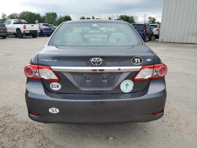 5YFBU4EE8DP120682 - 2013 TOYOTA COROLLA BASE GRAY photo 6