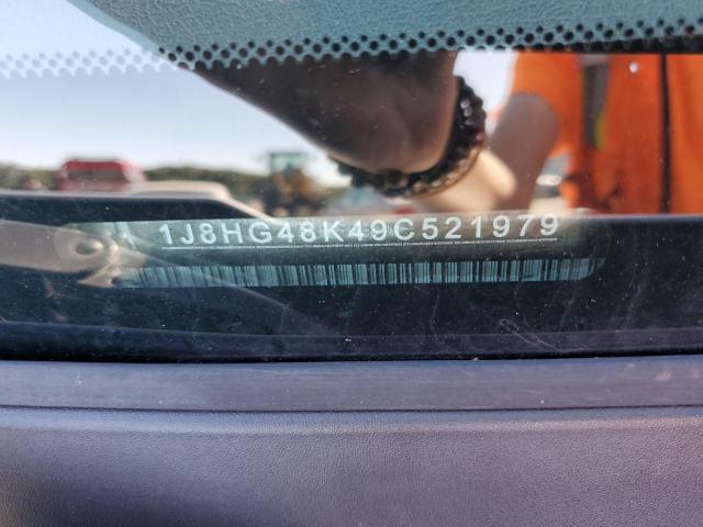 1J8HG48K49C521979 - 2009 JEEP COMMANDER SPORT Արծաթագույն լուսանկար 12