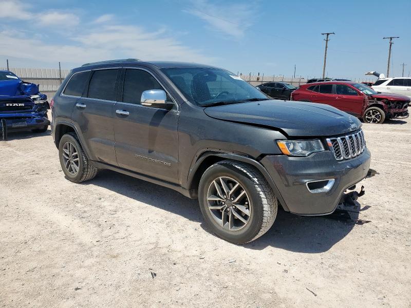 1C4RJEBG6KC556391 - 2019 JEEP GRAND CHER LIMITED Մոխրագույն լուսանկար 4