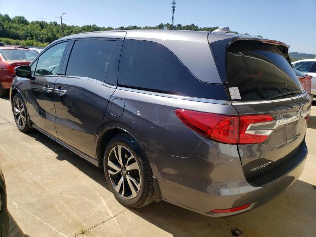 5FNRL6H95KB054581 - 2019 HONDA ODYSSEY ELITE GRAY photo 2