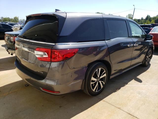 5FNRL6H95KB054581 - 2019 HONDA ODYSSEY ELITE GRAY photo 3