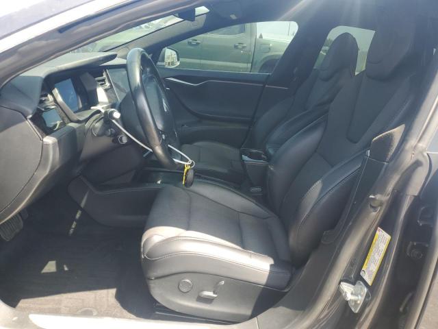 5YJSA1E26JF295680 - 2018 TESLA MODEL S رمادي صورة 7