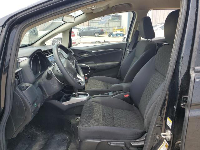 JHMGK5H52GX008154 - 2016 HONDA FIT LX BLACK photo 7