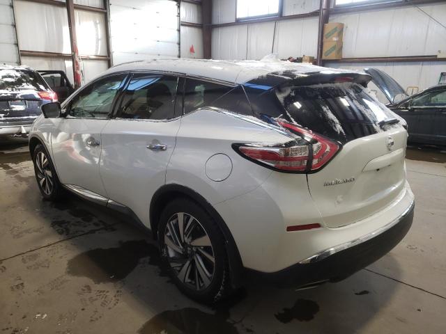 5N1AZ2MH2HN109611 - 2017 NISSAN MURANO S WHITE photo 3