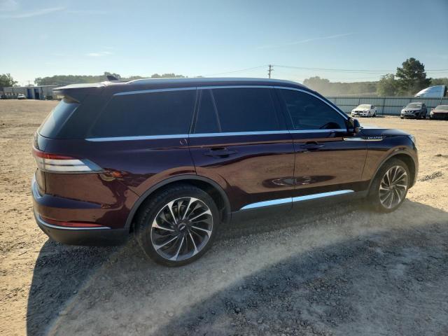 5LM5J7XC5LGL33522 - 2020 LINCOLN AVIATOR RESERVE Marron photo 3