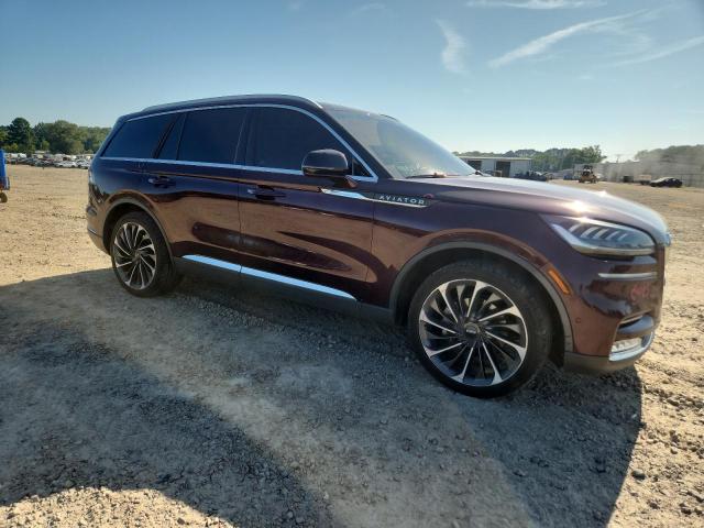 5LM5J7XC5LGL33522 - 2020 LINCOLN AVIATOR RESERVE Marron photo 4
