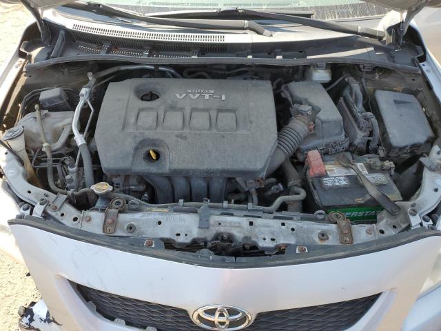 2T1BU40E19C105780 - 2009 TOYOTA COROLLA BASE 银色 照片 11