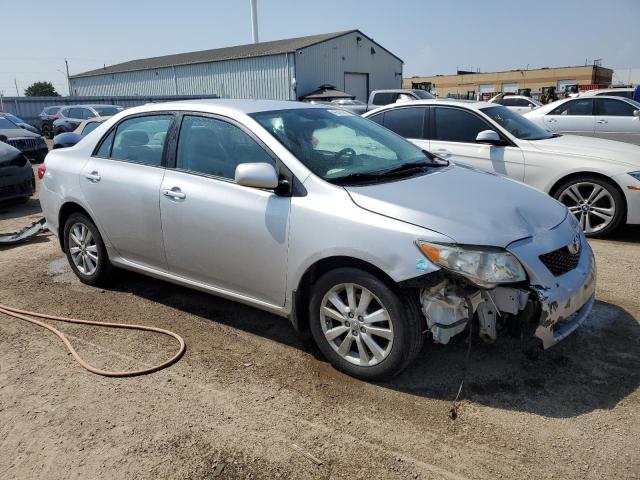 2T1BU40E19C105780 - 2009 TOYOTA COROLLA BASE 银色 照片 4