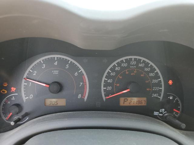 2T1BU40E19C105780 - 2009 TOYOTA COROLLA BASE 银色 照片 9