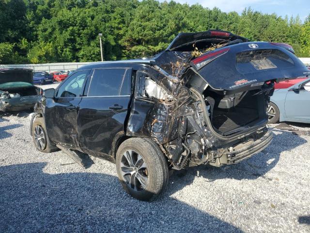 5TDGZRBH3MS073703 - 2021 TOYOTA HIGHLANDER XLE შავი ფოტო 2