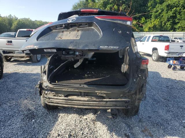 5TDGZRBH3MS073703 - 2021 TOYOTA HIGHLANDER XLE შავი ფოტო 6