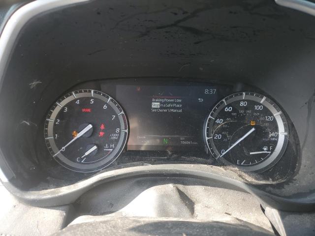 5TDGZRBH3MS073703 - 2021 TOYOTA HIGHLANDER XLE შავი ფოტო 9