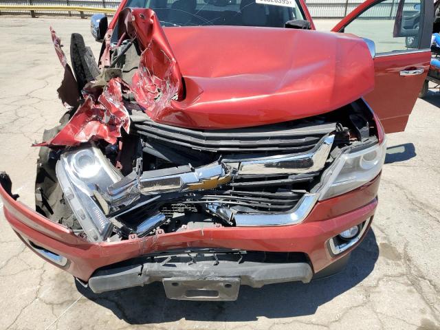 1GCGTBE30F1147006 - 2015 CHEVROLET COLORADO LT MAROON photo 11