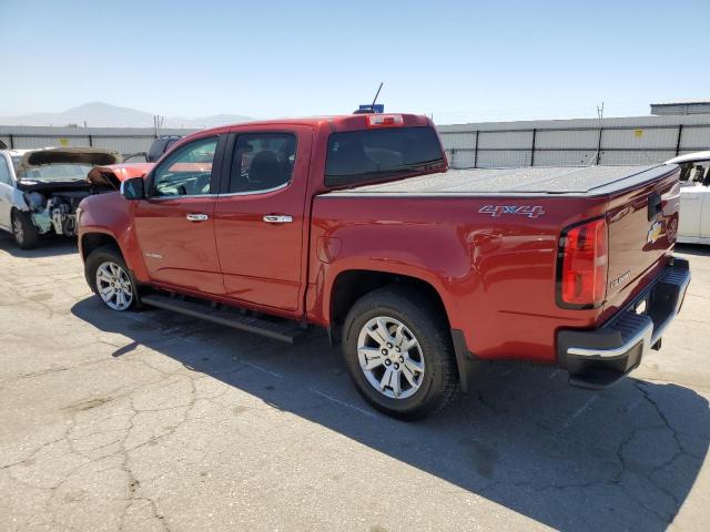 1GCGTBE30F1147006 - 2015 CHEVROLET COLORADO LT MAROON photo 2