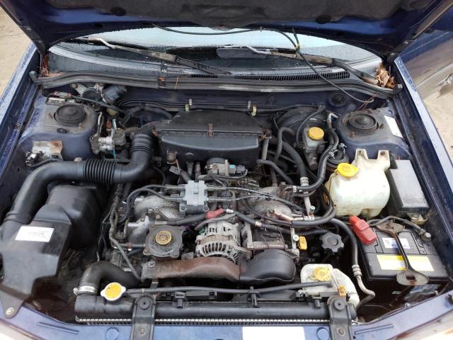 JF1SF65542H733953 - 2002 SUBARU FORESTER S ლურჯი ფოტო 7
