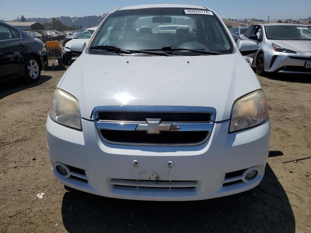 KL1TG5DE7BB115222 - 2011 CHEVROLET AVEO LT WHITE photo 5