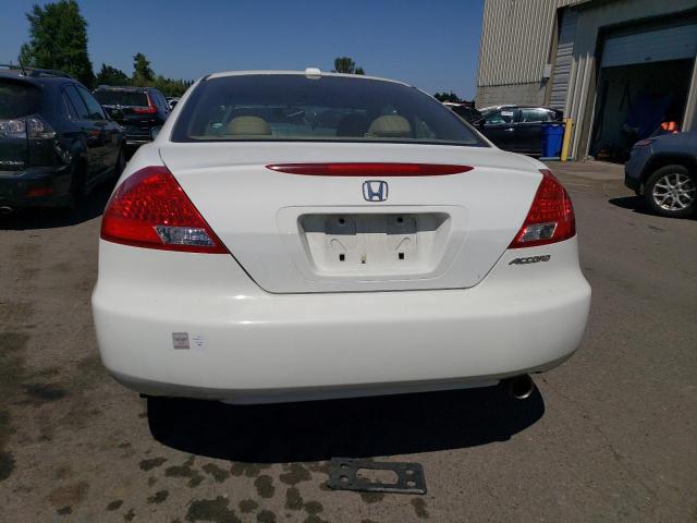 1HGCM726X6A013435 - 2006 HONDA ACCORD EX WHITE photo 6