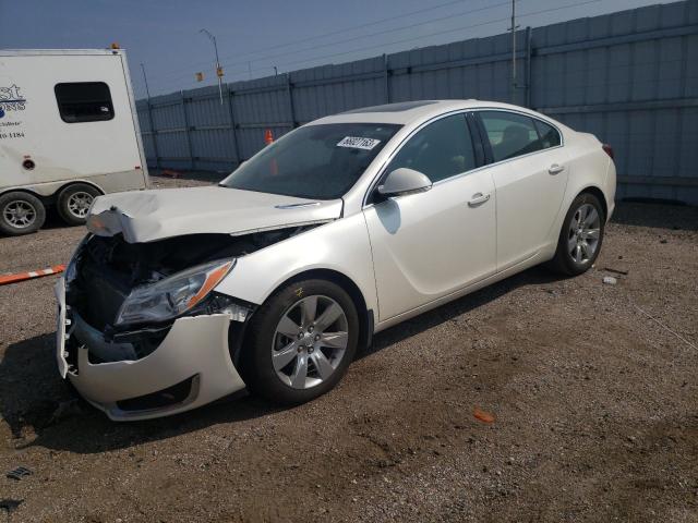 2G4GN5EX6F9150241 - 2015 BUICK REGAL PREMIUM WHITE photo 1