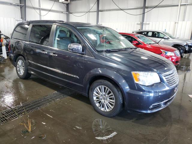 2C4RC1CG0DR785550 - 2013 CHRYSLER TOWN & COU TOURING L GRAY photo 4