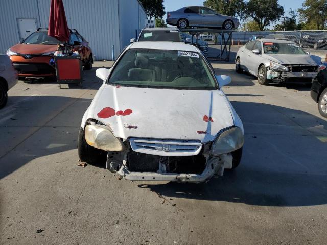 2HGEJ6324VH123503 - 1997 HONDA CIVIC CX WHITE photo 5