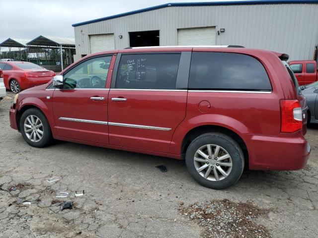 2C4RC1CG0ER454081 - 2014 CHRYSLER TOWN & COU TOURING L RED photo 2