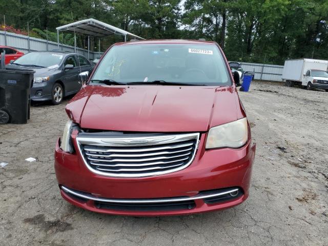 2C4RC1CG0ER454081 - 2014 CHRYSLER TOWN & COU TOURING L RED photo 5