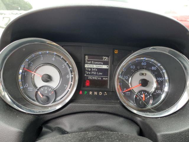 2C4RC1CG0ER454081 - 2014 CHRYSLER TOWN & COU TOURING L RED photo 9