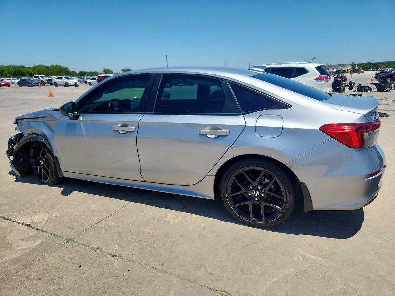 2HGFE2F53NH591679 - 2022 HONDA CIVIC SPORT Argent photo 2