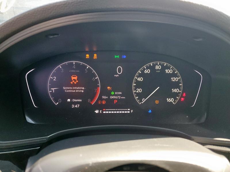 2HGFE2F53NH591679 - 2022 HONDA CIVIC SPORT Argent photo 9