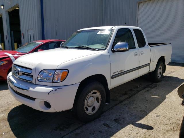 5TBRT34134S442642 - 2004 TOYOTA TUNDRA ACCESS CAB SR5 WHITE photo 1